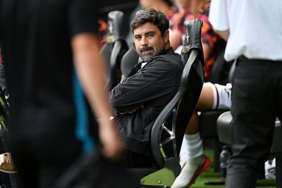 080826 - Swansea City v Birmingham City - Carabao Cup First Round - Vitor Matos, Swansea Head Coach