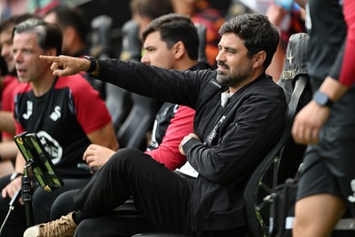 080826 - Swansea City v Birmingham City - Carabao Cup First Round - Vitor Matos, Swansea Head Coach