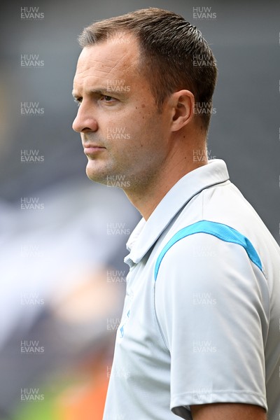 080826 - Swansea City v Birmingham City - Carabao Cup First Round - Chris Davies, Birmingham City Manager