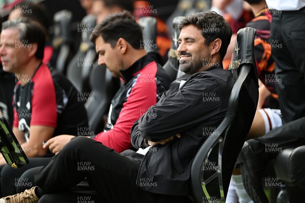 080826 - Swansea City v Birmingham City - Carabao Cup First Round - Vitor Matos, Swansea Head Coach