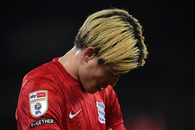 170126 - Swansea City v Birmingham City - Sky Bet Championship - Kyogo Furuhashi of Birmingham