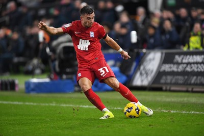 170126 - Swansea City v Birmingham City - Sky Bet Championship - Kai Wagner of Birmingham