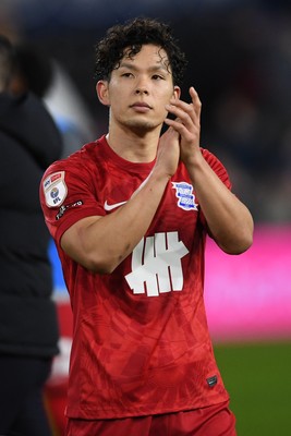 170126 - Swansea City v Birmingham City - Sky Bet Championship - Tomoki Iwata of Birmingham at full time