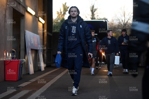 170126 - Swansea City v Birmingham City - Sky Bet Championship - Scott Wright of Birmingham arrives at the stadium