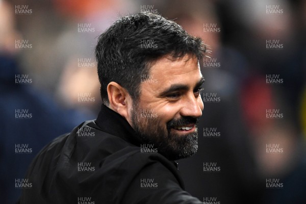 170126 - Swansea City v Birmingham City - Sky Bet Championship - Vitor Matos, Swansea Head Coach
