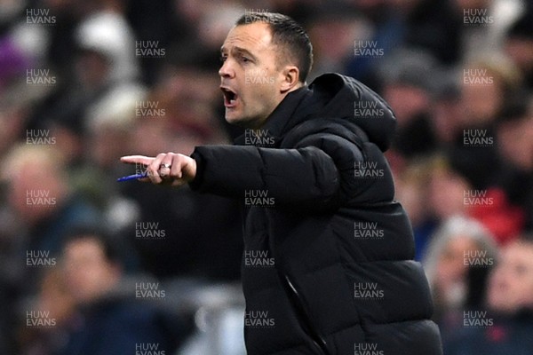 170126 - Swansea City v Birmingham City - Sky Bet Championship - Chris Davies, Birmingham Manager