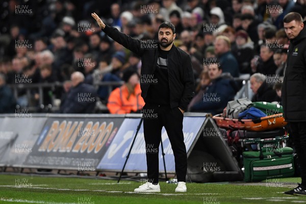170126 - Swansea City v Birmingham City - Sky Bet Championship - Vitor Matos, Swansea Head Coach