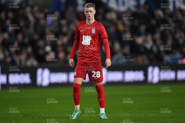 170126 - Swansea City v Birmingham City - Sky Bet Championship - Jay Stansfield of Birmingham