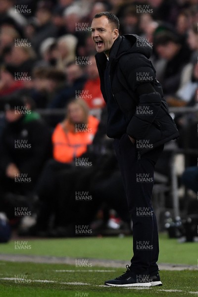 170126 - Swansea City v Birmingham City - Sky Bet Championship - Chris Davies, Birmingham Manager