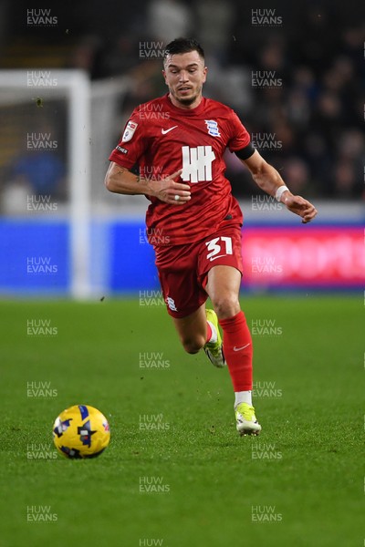 170126 - Swansea City v Birmingham City - Sky Bet Championship - Kai Wagner of Birmingham