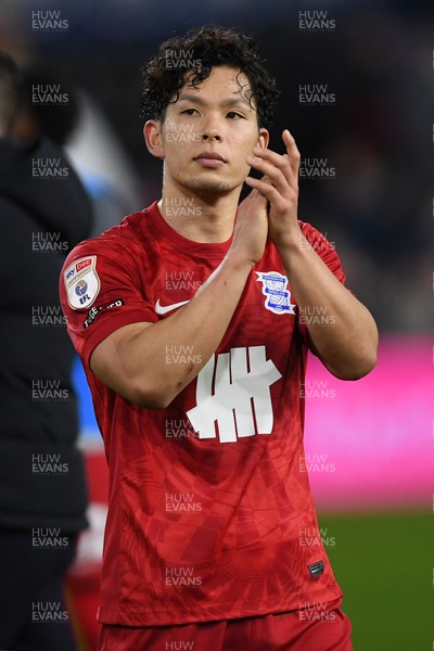 170126 - Swansea City v Birmingham City - Sky Bet Championship - Tomoki Iwata of Birmingham at full time