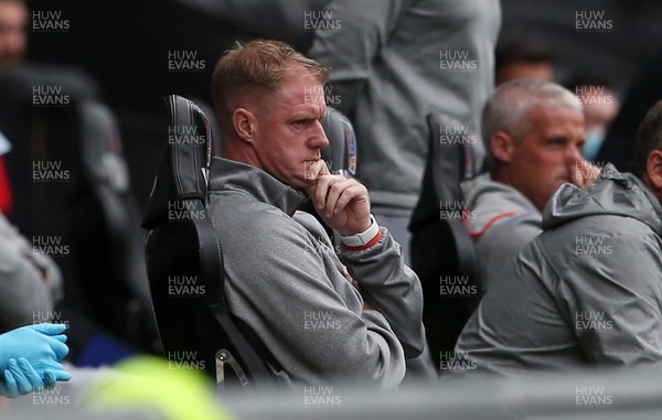 190920 - Swansea City v Birmingham City - SkyBet Championship - Swansea Assistant Manager Alan Tate