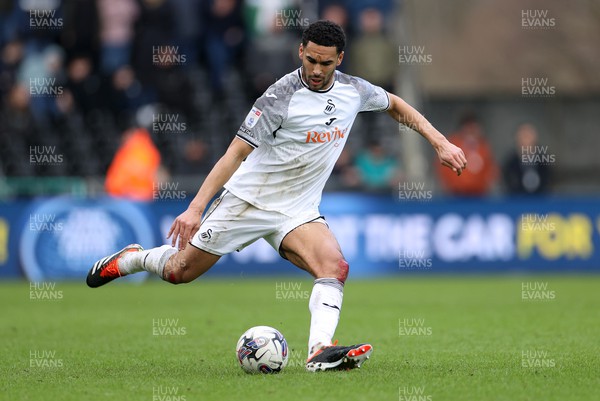020324 - Swansea City v Blackburn Rovers - SkyBet Championship - Ben Cabango of Swansea 