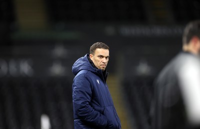 200126 - Swansea City v Blackburn Rovers - SkyBet Championship - Blackburn Rovers Manager Valerien Ismael 