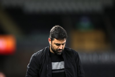 200126 - Swansea City v Blackburn Rovers - SkyBet Championship - Swansea City Manager Vitor Matos 