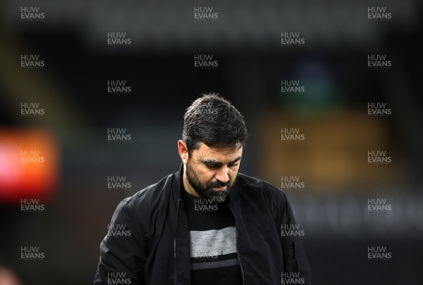 200126 - Swansea City v Blackburn Rovers - SkyBet Championship - Swansea City Manager Vitor Matos 