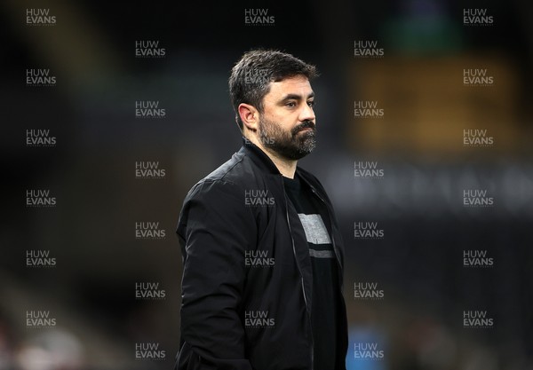 200126 - Swansea City v Blackburn Rovers - SkyBet Championship - Swansea City Manager Vitor Matos 