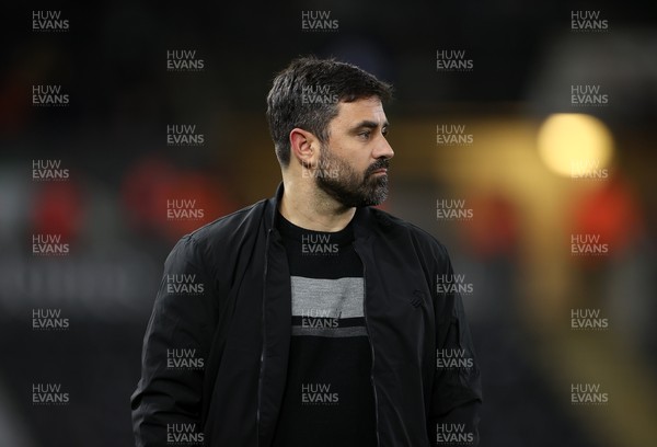 200126 - Swansea City v Blackburn Rovers - SkyBet Championship - Swansea City Manager Vitor Matos 