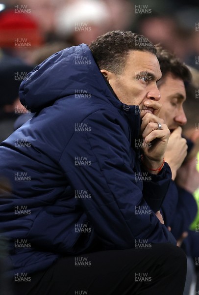 200126 - Swansea City v Blackburn Rovers - SkyBet Championship - Dejected Blackburn Rovers Manager Valerien Ismael 