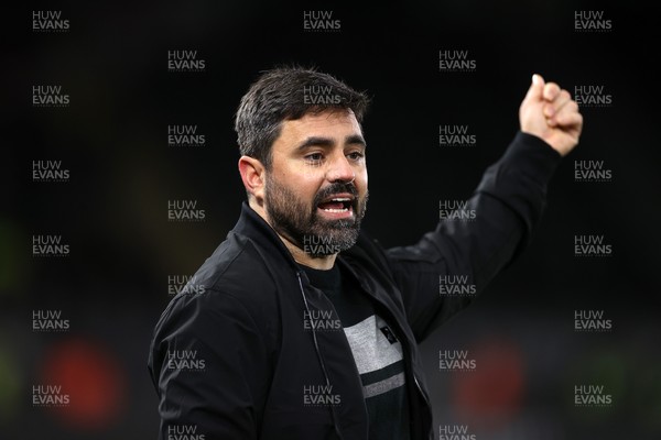 200126 - Swansea City v Blackburn Rovers - SkyBet Championship - Swansea City Manager Vitor Matos 