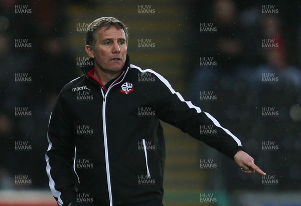 020319 - Swansea City v Bolton Wanderers, Sky Bet Championship - Bolton Wanderers manager Phil Parkinson during the match