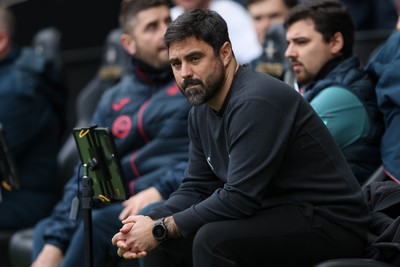 210226 - Swansea City v Bristol City - Sky Bet Championship -Vitor Matos Swansea City Manager