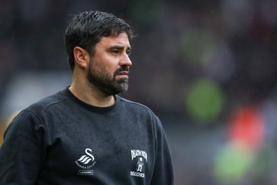 210226 - Swansea City v Bristol City - Sky Bet Championship - Vitor Matos Swansea City Manager