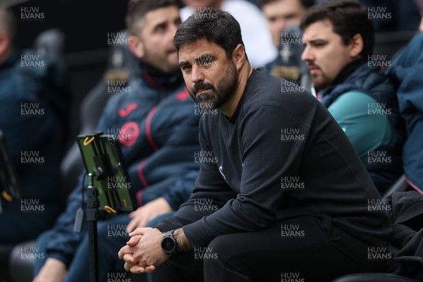 210226 - Swansea City v Bristol City - Sky Bet Championship -Vitor Matos Swansea City Manager