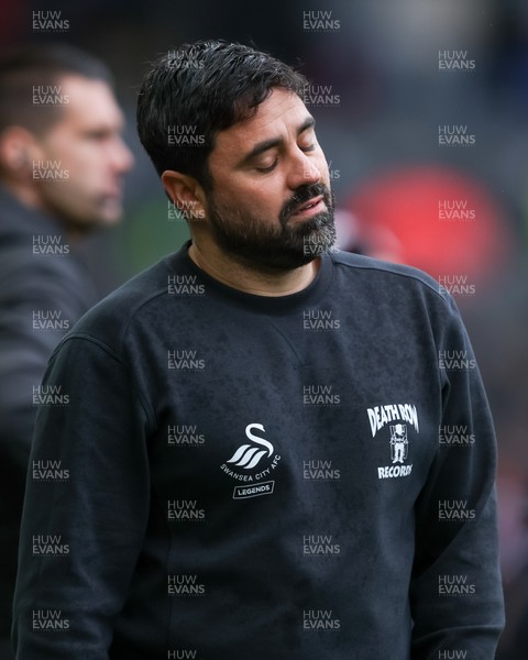 210226 - Swansea City v Bristol City - Sky Bet Championship - Vitor Matos Swansea City Manager