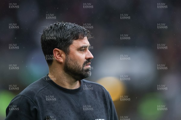 210226 - Swansea City v Bristol City - Sky Bet Championship - Vitor Matos Swansea City Manager