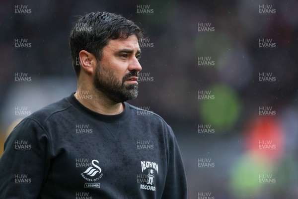 210226 - Swansea City v Bristol City - Sky Bet Championship - Vitor Matos Swansea City Manager