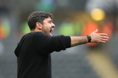 120926 Swansea City v Burnley, EFL Sky Bet Championship -  Swansea City head coach Vitor Matos during the match