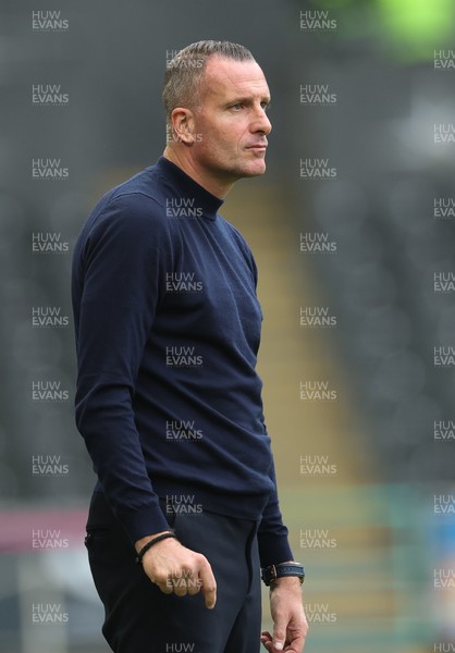 120926 Swansea City v Burnley, EFL Sky Bet Championship -  Burnley head coach Nicky Hayen during the match