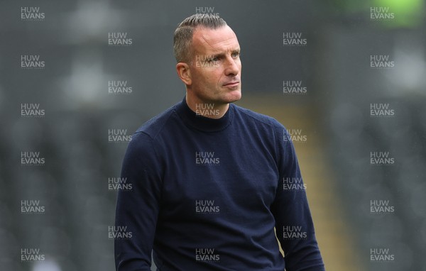 120926 Swansea City v Burnley, EFL Sky Bet Championship -  Burnley head coach Nicky Hayen during the match
