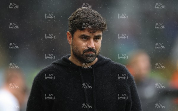 120926 Swansea City v Burnley, EFL Sky Bet Championship -  Swansea City head coach Vitor Matos during the match