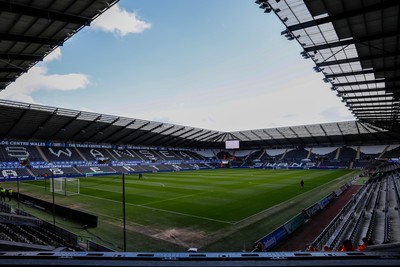 150325 - Swansea City v Burnley - Sky Bet Championship  - General view of Swanseacom Stadium