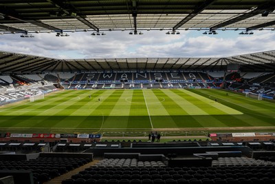 150325 - Swansea City v Burnley - Sky Bet Championship  - General view of Swanseacom Stadium