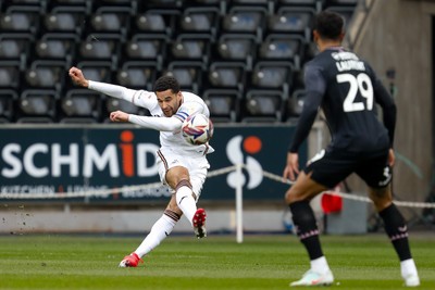 150325 - Swansea City v Burnley - Sky Bet Championship - Ben Cabango of Swansea City