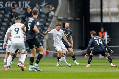 150325 - Swansea City v Burnley - Sky Bet Championship - Goncalo Franco of Swansea City