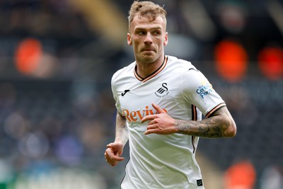 150325 - Swansea City v Burnley - Sky Bet Championship - Josh Tymon of Swansea City