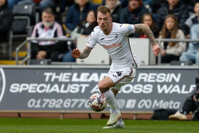 150325 - Swansea City v Burnley - Sky Bet Championship - Josh Tymon of Swansea City