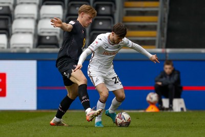 150325 - Swansea City v Burnley - Sky Bet Championship - Liam Cullen of Swansea City