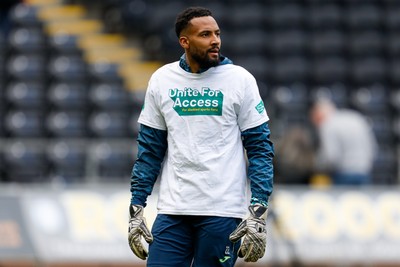 150325 - Swansea City v Burnley - Sky Bet Championship - Lawrence Vigouroux of Swansea City