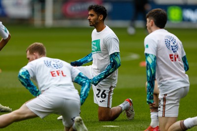 150325 - Swansea City v Burnley - Sky Bet Championship - Kyle Naughton of Swansea City