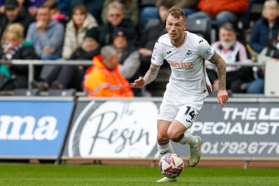 150325 - Swansea City v Burnley - Sky Bet Championship - Josh Tymon of Swansea City