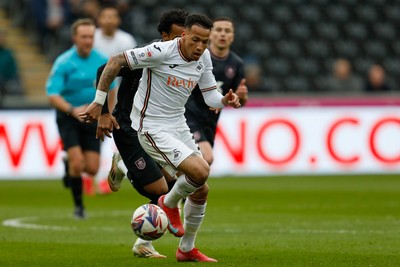 150325 - Swansea City v Burnley - Sky Bet Championship - Ronald of Swansea City