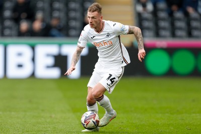 150325 - Swansea City v Burnley - Sky Bet Championship - Josh Tymon of Swansea City