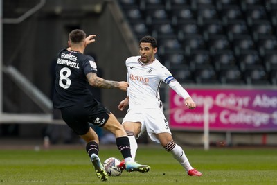 150325 - Swansea City v Burnley - Sky Bet Championship - Ben Cabango of Swansea City