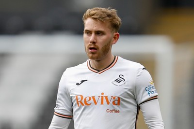 150325 - Swansea City v Burnley - Sky Bet Championship - Ollie Cooper of Swansea City