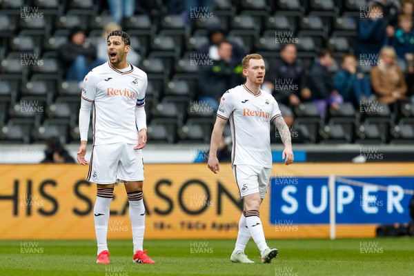 150325 - Swansea City v Burnley - Sky Bet Championship - Ben Cabango of Swansea City